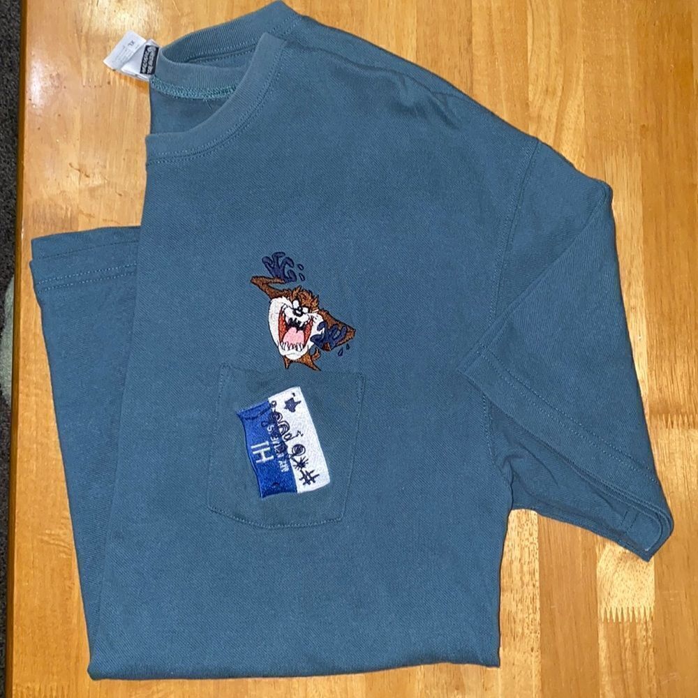 Vintage HTF 90’s Warner Bros. Tasmanian Devil shirt XL Looney Tunes